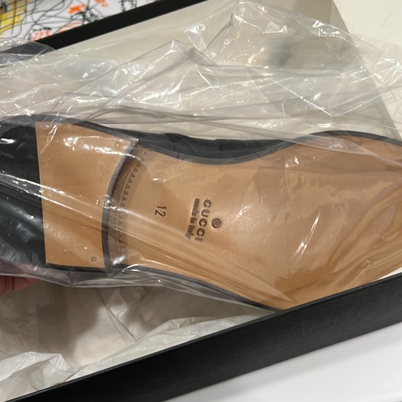 Brand new in the box Gucci black leather boots size 12 - Picture 6 of 6